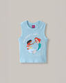 Tank Top Princesas Disney,AZUL PASTEL